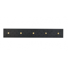 RO MALONE HOOK RAIL BLACK/GOLD